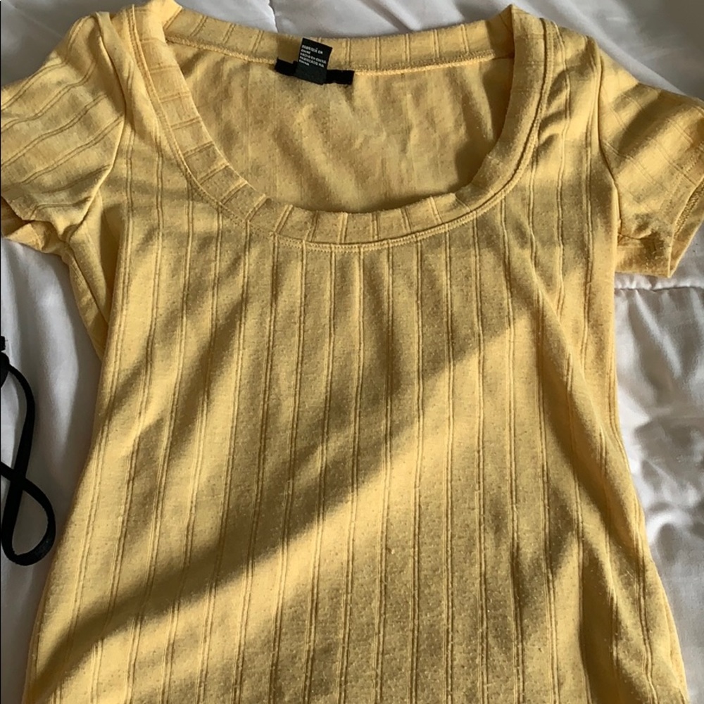 Yellow shirt